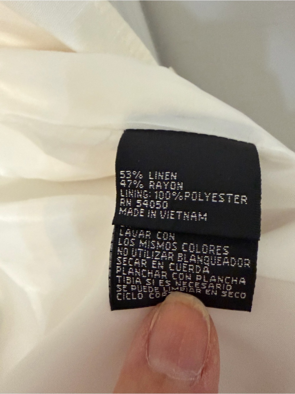Kasper White Short-Sleeve Linen-Blend Blazer - Picture 5 of 5